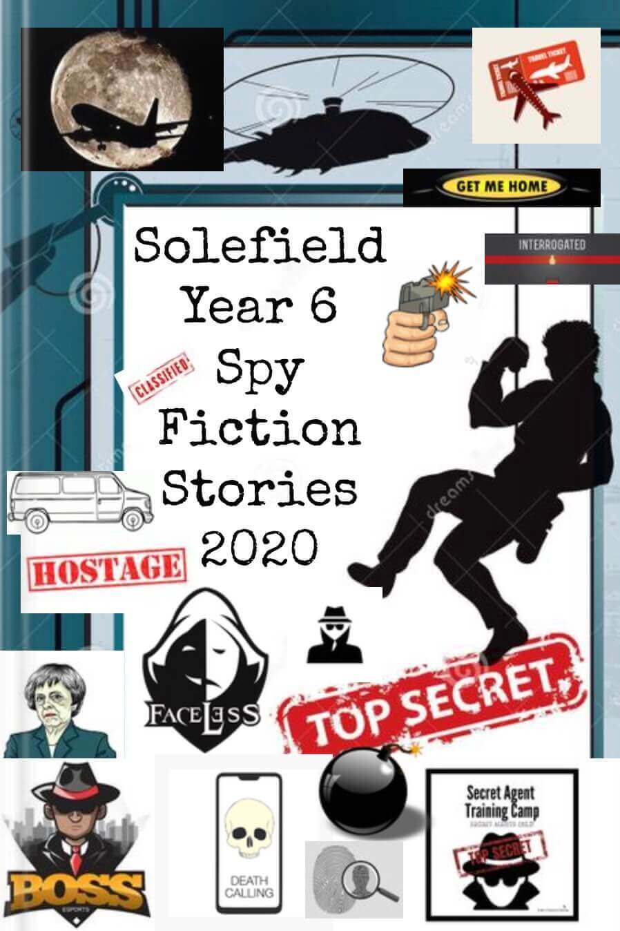 Spy Fiction student book cover