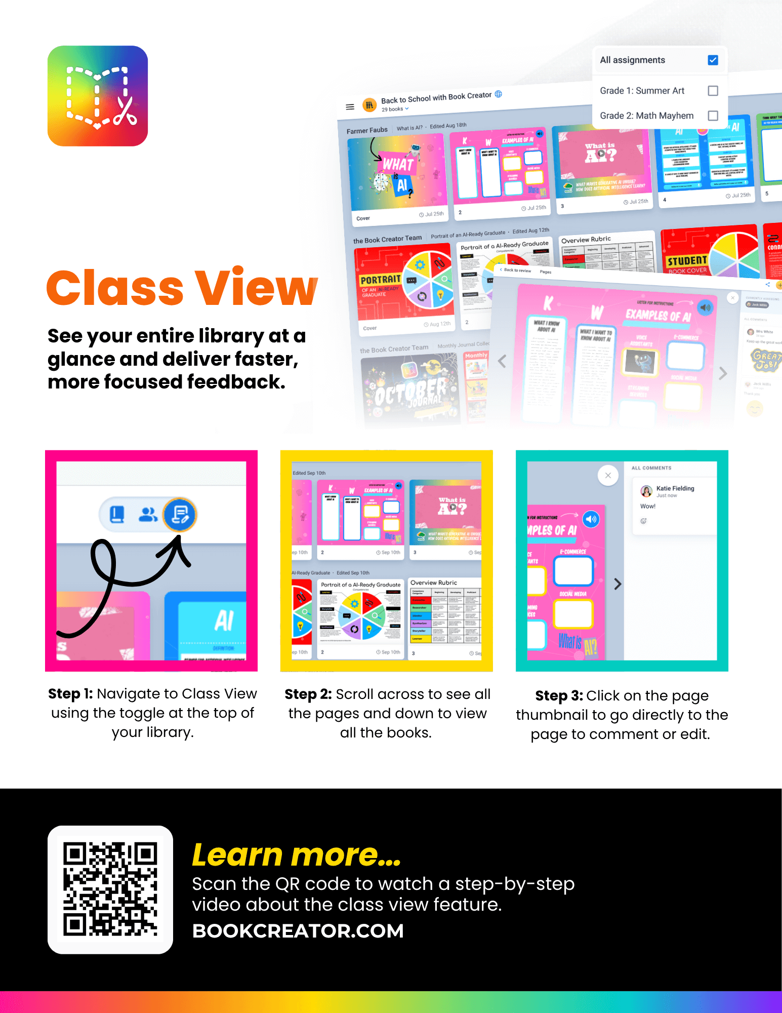 Class view one pager