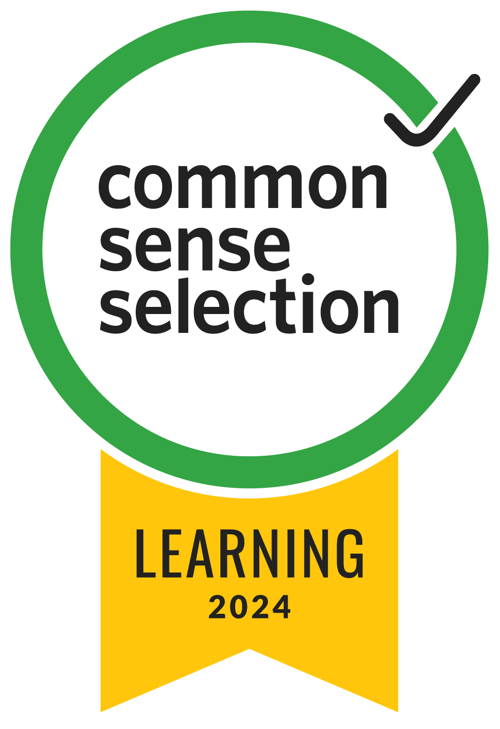 Common Sense Selection - Learning 2024 badge