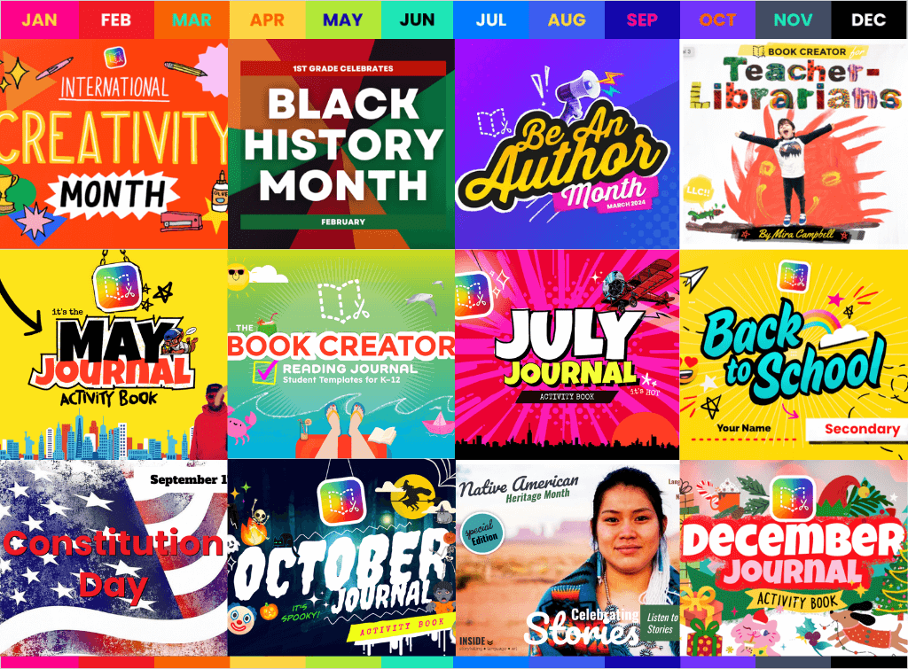 Featured image for “Plan the year ahead with Book Creator (2025)”